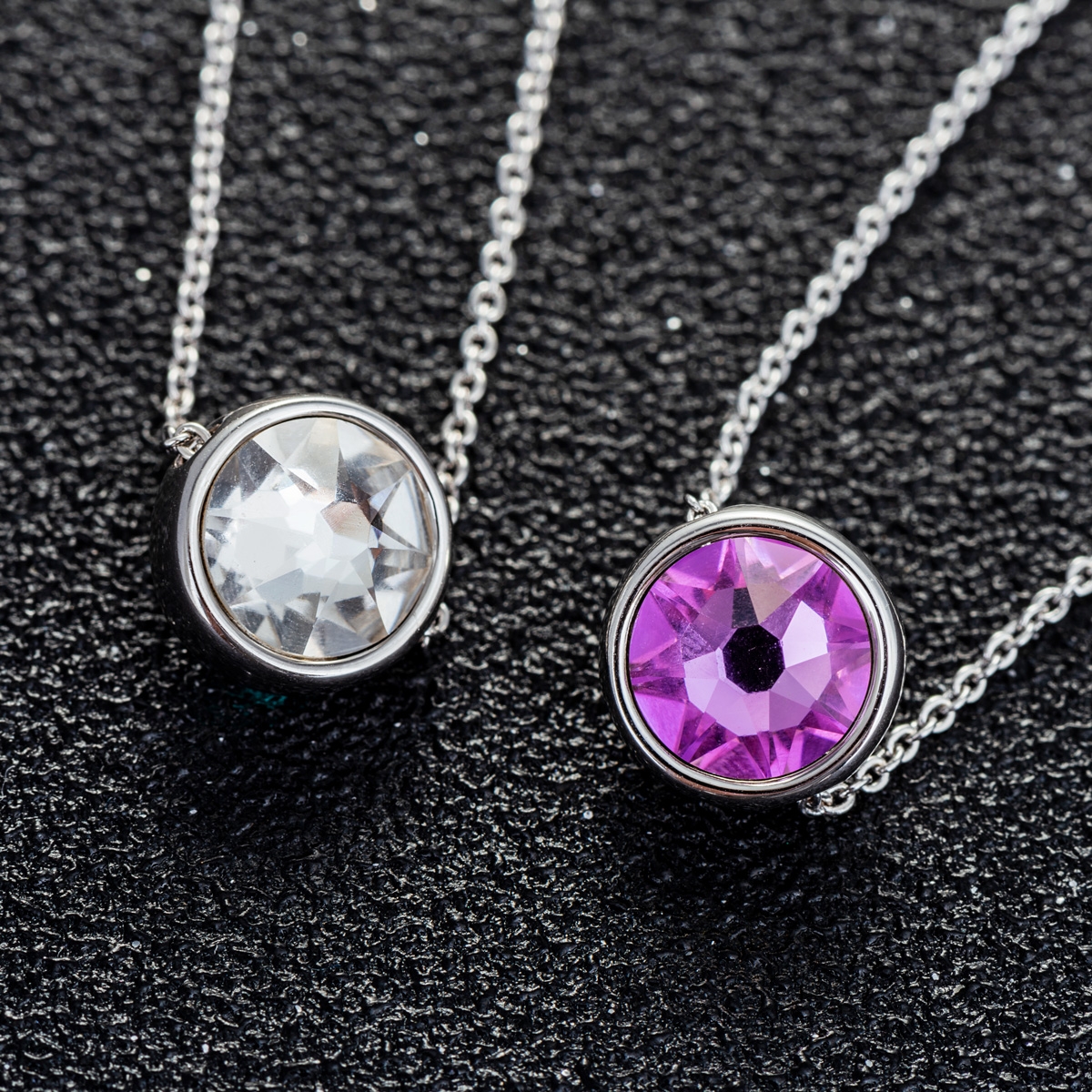 Bling Casual Small Pendant Necklace