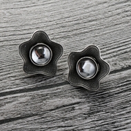 Picture of Classic Gunmetal Plated Stud Earrings in Exclusive Design