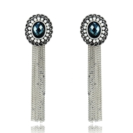 Picture of Exquisite Zinc-Alloy Artificial Crystal Drop & Dangle