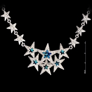 Picture of Good Quality Star Sea Blue 2 Pieces Jewelry Sets