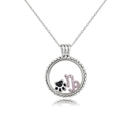 Picture of Recommended Platinum Plated Small Pendant Necklace in Bulk