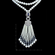 Picture of Custom Made Luxury Cubic Zirconia Long Chain>20 Inches