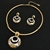 Picture of Inexpensive Zinc Alloy Medium Necklace and Earring Set in Flattering Style