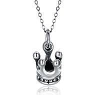 Picture of Inexpensive 925 Sterling Silver Small Pendant Necklace from Reliable Manufacturer