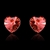Picture of Newest Designed Heart & Love Small Stud