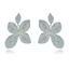 Show details for Featured White Cubic Zirconia Dangle Earrings for Girlfriend