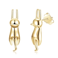 Picture of Eye-Catching Gold Plated Casual Stud Earrings for Ladies