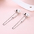 Picture of Casual White Dangle Earrings with Speedy Delivery