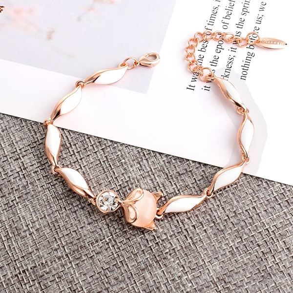 Picture of Bulk Rose Gold Plated Classic Fashion Bracelet Exclusive Online