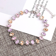 Show details for Most Popular Artificial Crystal Purple Fashion Bracelet