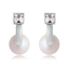 Show details for Brand New White Fashion Stud Earrings for Female