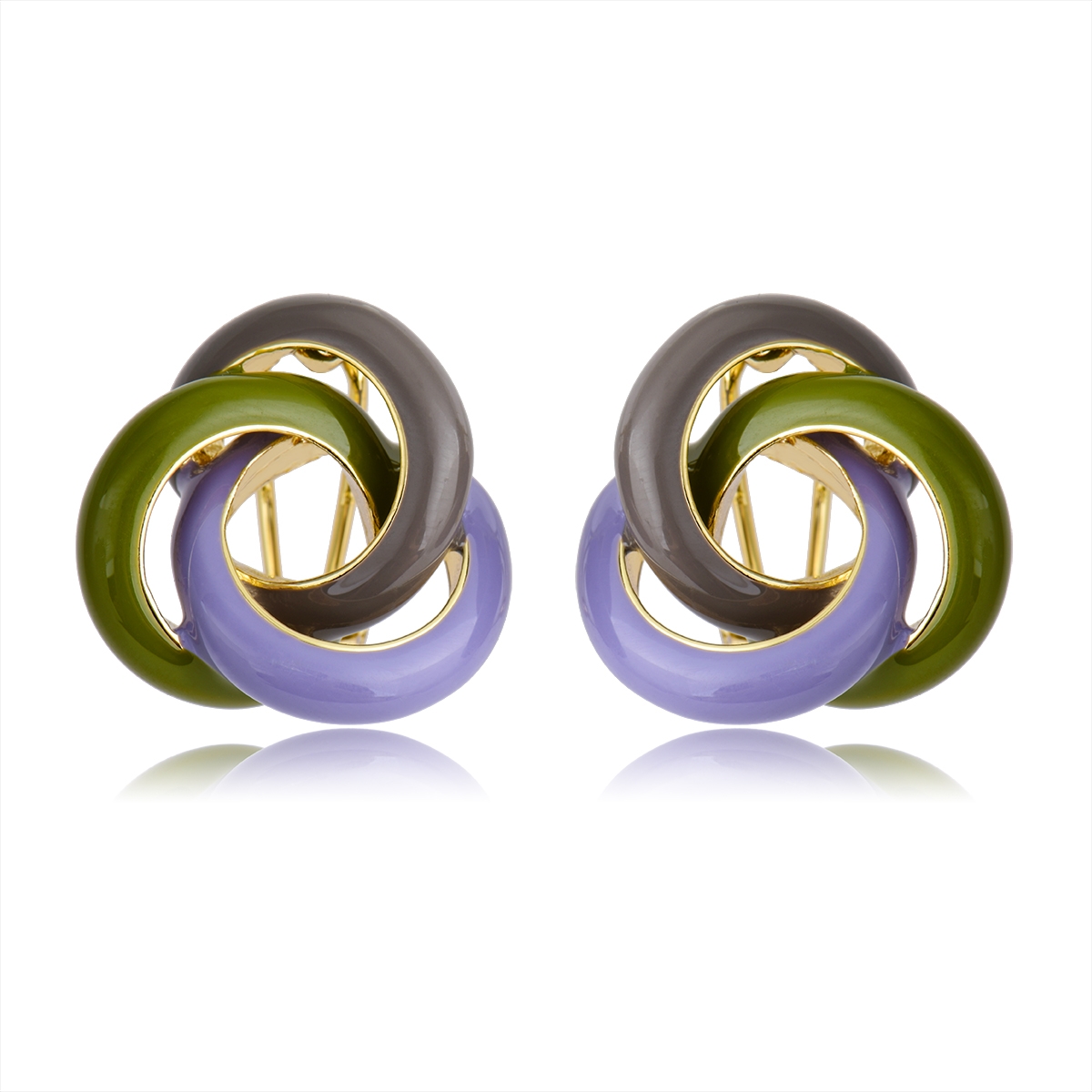 Reasonably Priced Rose Gold Plated Zinc Alloy Stud Earrings from