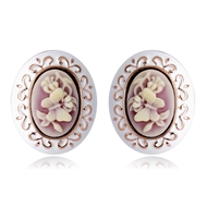 Picture of Latest Butterfly Gunmetal Plated Stud Earrings