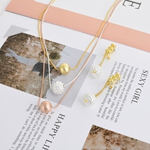 Show details for Origninal Casual Zinc Alloy Necklace and Earring Set