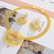 Picture of Latest Casual Dubai Necklace and Earring Set