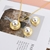 Picture of Dubai Gold Plated Necklace and Earring Set with Beautiful Craftmanship