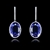 Picture of Cheaper Platinum Plated Small Drop & Dangle