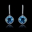 Show details for The Most Serviceable Single Stone Swarovski Element Drop & Dangle