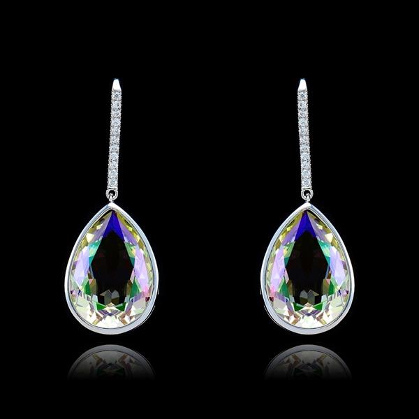 Picture of Fashion Design Zinc-Alloy Colourful Drop & Dangle