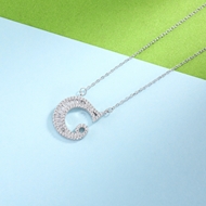 Picture of 925 Sterling Silver Casual Pendant Necklace From Reliable Factory