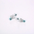 Picture of 925 Sterling Silver Cubic Zirconia Dangle Earrings with SGS/ISO Certification