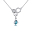 Show details for Popular Swarovski Element Casual Pendant Necklace