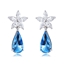 Show details for Distinctive Blue Fashion Dangle Earrings with No-Risk Return