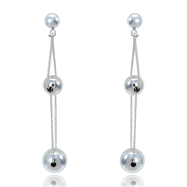 Picture of The Youthful And Fresh Style Of Platinum Plated Classic Drop & Dangle