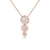 Picture of Copper or Brass Cubic Zirconia Pendant Necklace with Unbeatable Quality