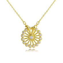 Show details for Fast Selling White Copper or Brass Pendant Necklace from Editor Picks