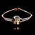 Picture of High Quality Zine-Alloy Rose Gold Plated Bangles
