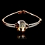 Show details for High Quality Zine-Alloy Rose Gold Plated Bangles
