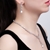 Picture of Luxury Platinum Plated Necklace and Earring Set with 3~7 Day Delivery