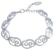 Picture of Novel Style Americas & Asia Platinum Plated Bracelets