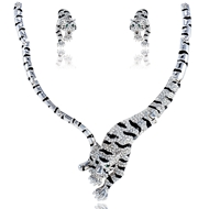 Picture of Amazing Leopard Zinc-Alloy 2 Pieces Jewelry Sets