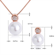 Picture of Zinc Alloy White Necklace and Earring Set Shopping