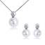 Show details for Hot Selling White Casual Necklace and Earring Set from Top Designer