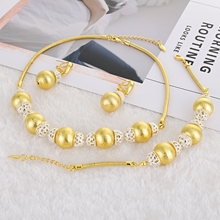 Show details for Dubai Gold Plated 3 Piece Jewelry Set with Worldwide Shipping