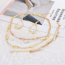 Show details for Unique Casual Zinc Alloy 3 Piece Jewelry Set