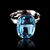 Picture of Buy Single Stone Swarovski Element Fashion Rings