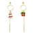 Picture of Inexpensive Gold Plated Cubic Zirconia Dangle Earrings with Member Discount