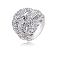 Show details for Fancy Casual Platinum Plated Fashion Ring