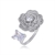 Picture of Most Popular Cubic Zirconia Platinum Plated Fashion Ring
