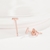 Picture of Fashion Rose Gold Plated Stud Earrings at Unbeatable Price