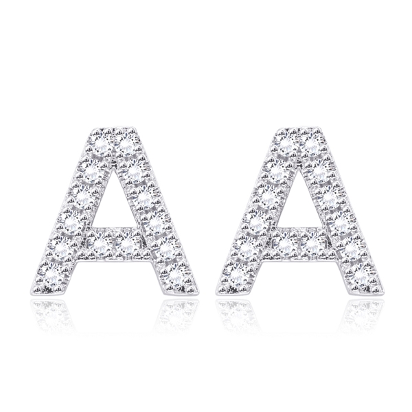 Picture of Most Popular Cubic Zirconia White Stud Earrings