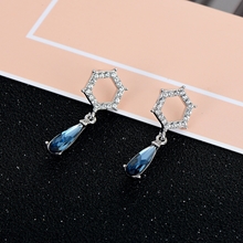 Show details for Hypoallergenic Platinum Plated Fashion Dangle Earrings Online Shopping