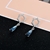Picture of Hypoallergenic Platinum Plated Fashion Dangle Earrings Online Shopping