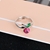 Picture of Top Swarovski Element Fashion Adjustable Ring