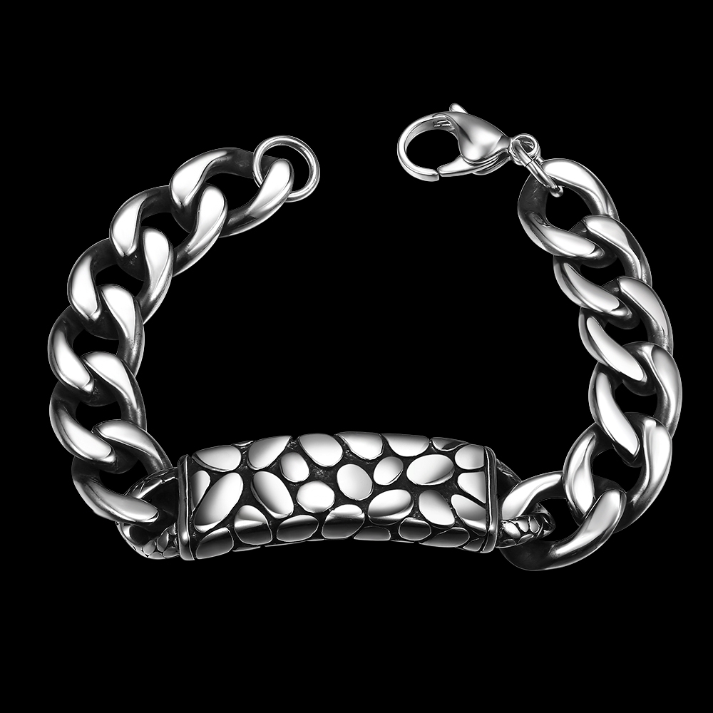 Cheap Stainless Steel Oxide Fashion Bracelet for Ladies