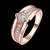 Picture of Impressive White Dubai Fashion Ring with No-Risk Refund